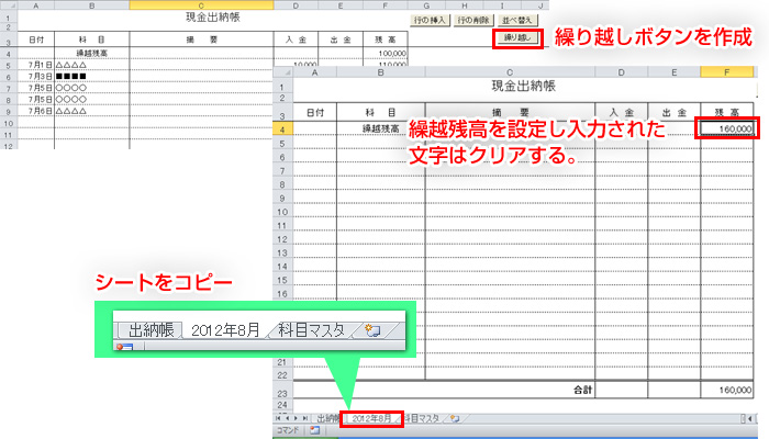 実践 Excelマクロ シートのコピー A をマクロ化する事で作業が快適に Infith Vba Lab